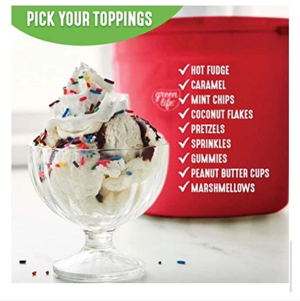 Scoop Express Ice Cream Maker - Red - Picture 4 of 7